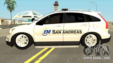 Honda CRV Emergency Management 2011 for GTA San Andreas
