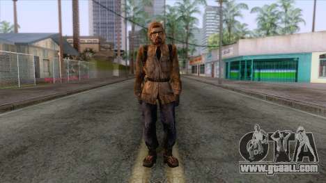 Freeman dressed as a Stalker for GTA San Andreas