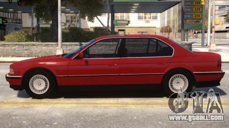 BMW 750 iL e38 for GTA 4
