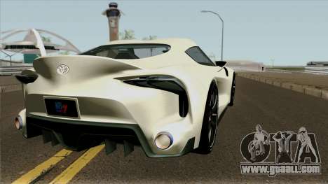 Toyota Supra FT-1 Concept 2014 for GTA San Andreas