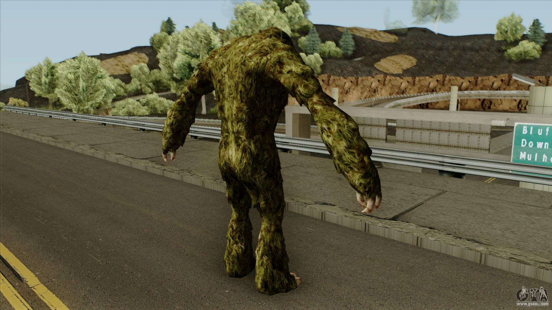 Download swamp monster for GTA San Andreas