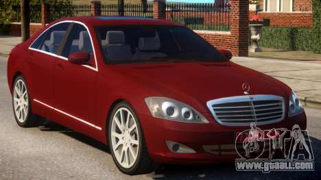 Mercedes-Benz S600 W221 for GTA 4