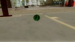 Green Basketball Ball by Vexillum for GTA San Andreas