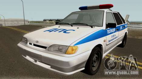 VAZ 2114 Police of the Yaroslavl Region for GTA San Andreas
