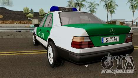 Mercedes-Benz E-Klasse W124 1993 Police for GTA San Andreas