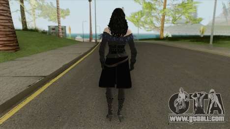 Yennefer (The Witcher 3) for GTA San Andreas
