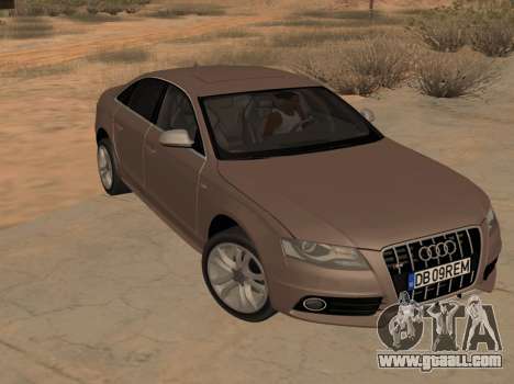 Audi S4 B8 for GTA San Andreas