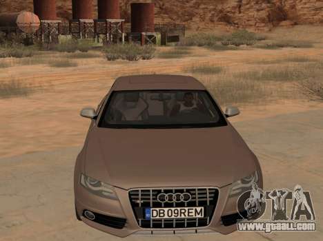 Audi S4 B8 for GTA San Andreas
