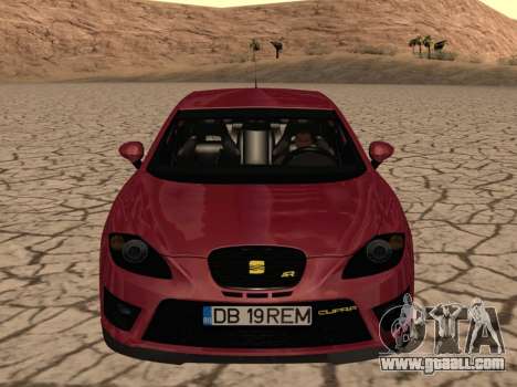 Seat Leon Cupra R 1P1 for GTA San Andreas