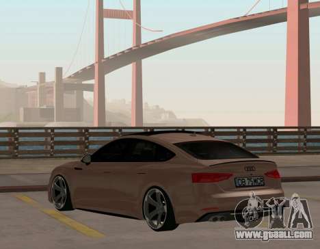 Audi S5 B9 Sportback for GTA San Andreas