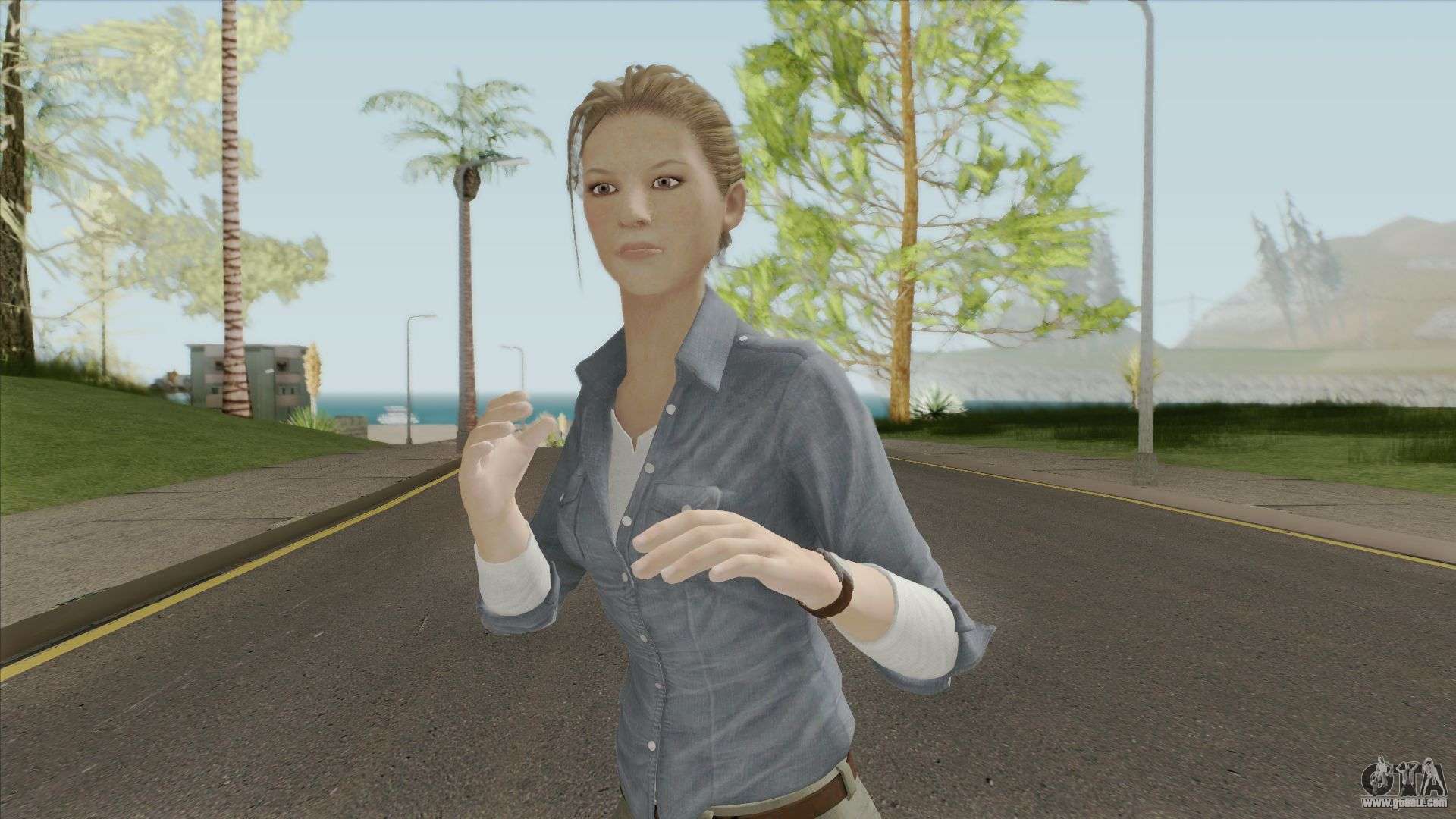 Elena Fisher (Uncharted 3) for GTA San Andreas