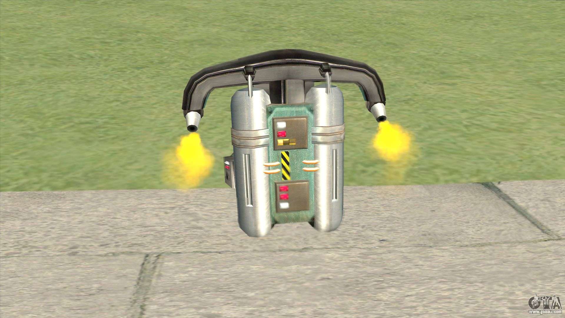 Um novo Jetpack para GTA San Andreas