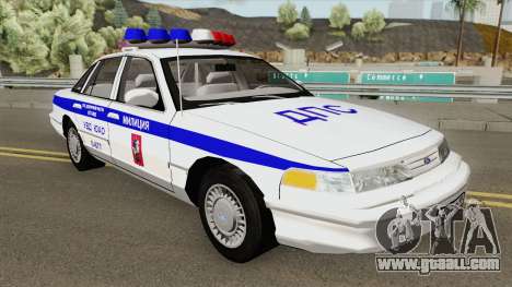 Ford Crown Victoria (Moscow Police) 1997 for GTA San Andreas
