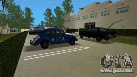 Volkswagen Beetle SFR Yugoslav Milicija (police) for GTA Vice City