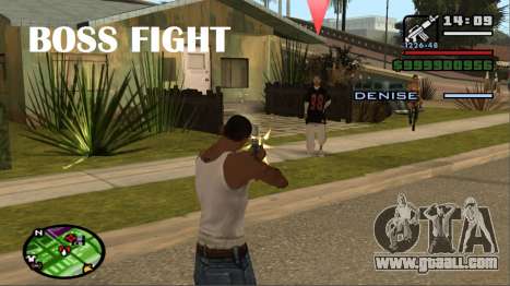 Baddest Denise Bodyguard for GTA San Andreas