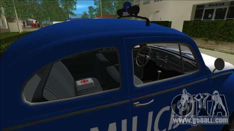 Volkswagen Beetle SFR Yugoslav Milicija (police) for GTA Vice City