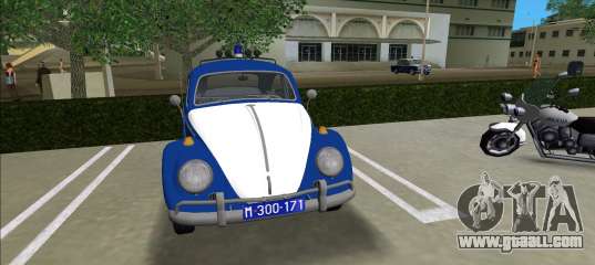 Volkswagen Beetle SFR Yugoslav Milicija (police) for GTA Vice City