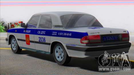 Gaz Volga 3110 DPS v2 for GTA San Andreas