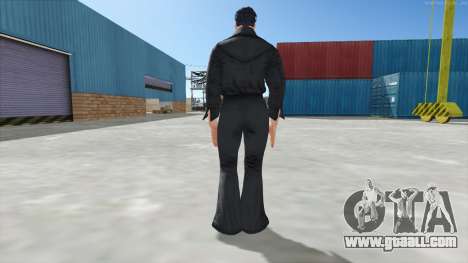 Claudio Serafino Black Clothes V1 for GTA San Andreas