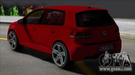 Volkswagen Golf 6 R 4 doors for GTA San Andreas