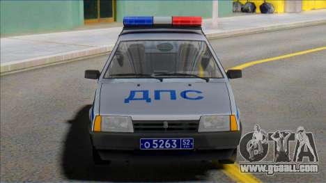 Vaz-2109 Police DPS 2002 for GTA San Andreas