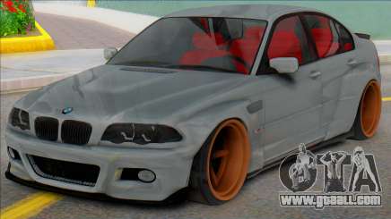 BMW E46 Sedan WideBody for GTA San Andreas