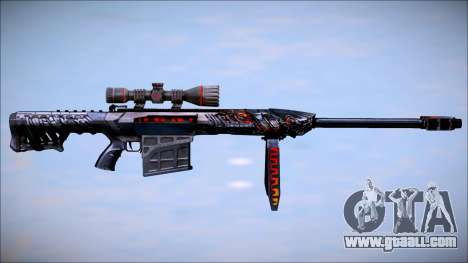 Crossfire Barret M82A1 Obsidian Beast for GTA San Andreas