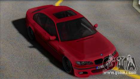 BMW E46 EU Plates for GTA San Andreas