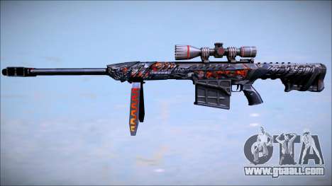 Crossfire Barret M82A1 Obsidian Beast for GTA San Andreas
