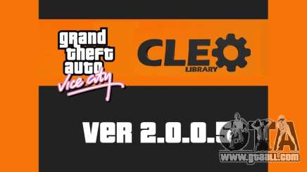 CLEO 2.0.0.5 library for GTA Vice City