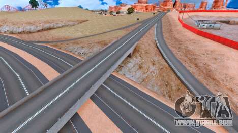 Alpha Roads Mod for GTA San Andreas