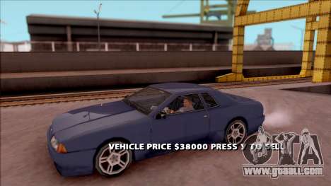 Selling Vehicles for GTA San Andreas