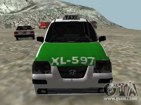 Hyundai Atos Taxi Xalapa for GTA San Andreas