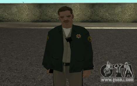 Sheriff skin for GTA San Andreas