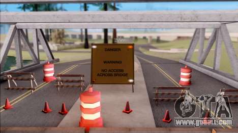 Lighted Barriers for GTA San Andreas