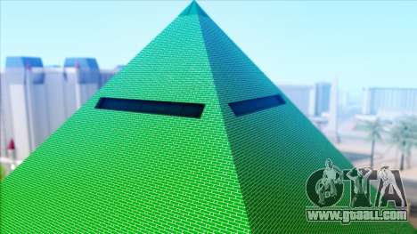 Green Pyramid LV for GTA San Andreas