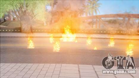Realistic Fire Mod for GTA San Andreas