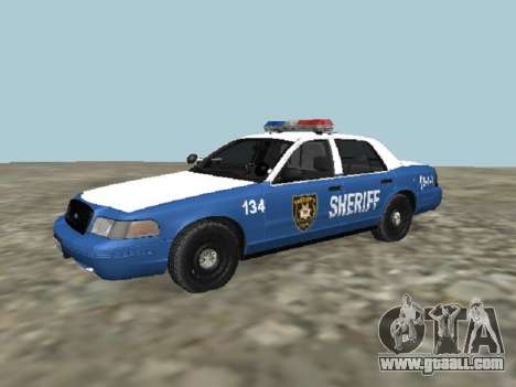 Ford Crown Victoria 2001 from The Walking Dead for GTA San Andreas