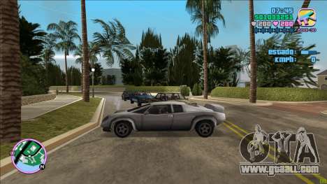 VC CAR INFO BY GMM96 - Speed & damage meter for GTA Vice City
