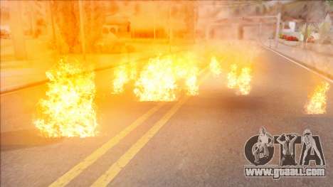 Realistic Fire Mod for GTA San Andreas