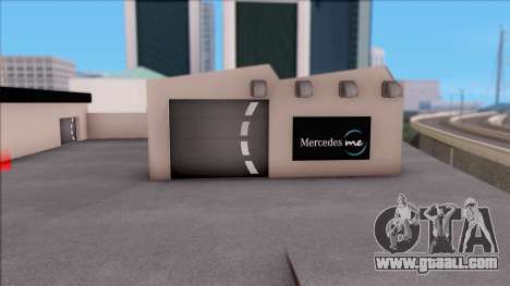 Mercedes-Benz Dealer Store for GTA San Andreas