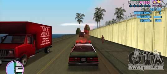 VC CAR INFO BY GMM96 - Speed &amp; damage meter for GTA Vice City