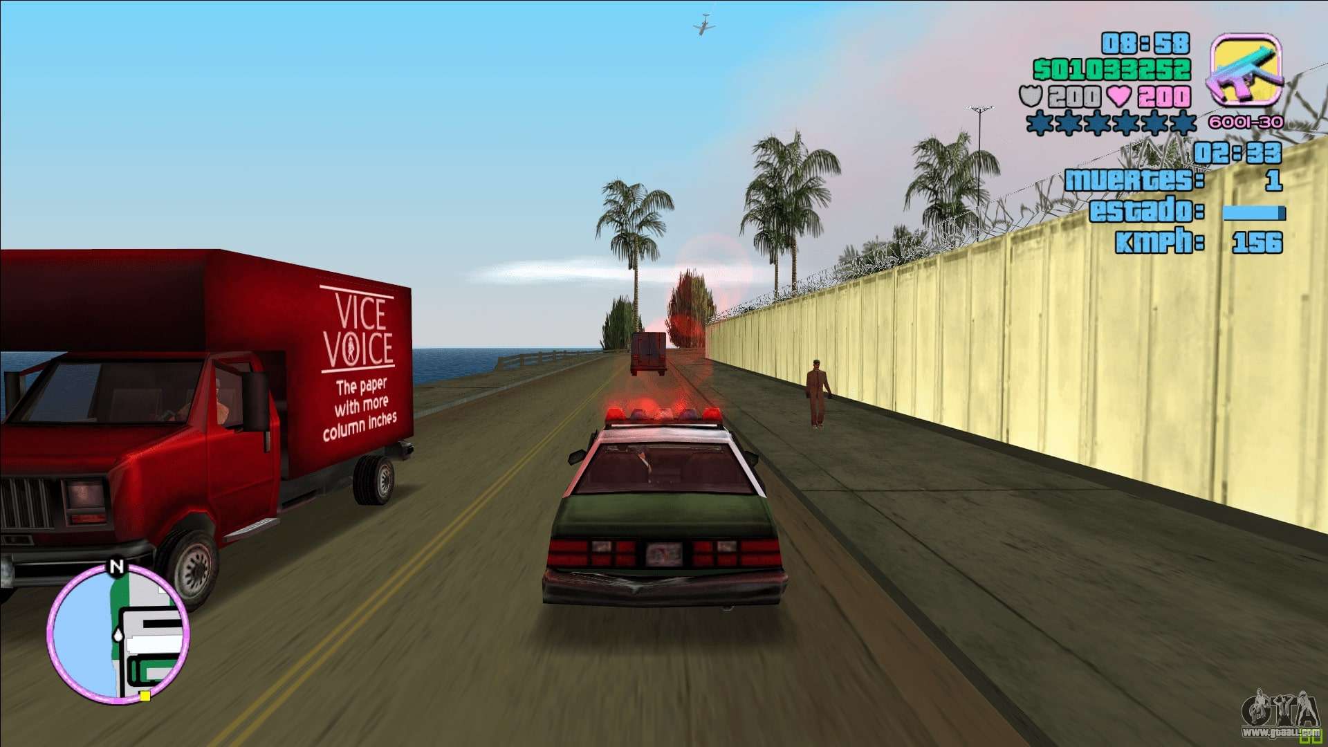 200 Health Mod for GTA Vice City