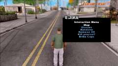 GTA Online Interaction Menu for GTA San Andreas