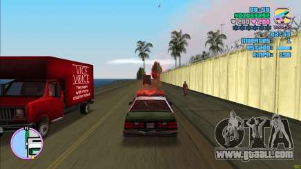 VC CAR INFO BY GMM96 - Speed & damage meter for GTA Vice City