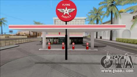 Flying A Gas Station for GTA San Andreas