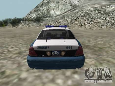 Ford Crown Victoria 2001 The Walking Dead V2 for GTA San Andreas