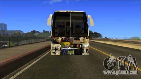 Sidhu Moosewala Volvo Bus 9700 Mod for GTA San Andreas