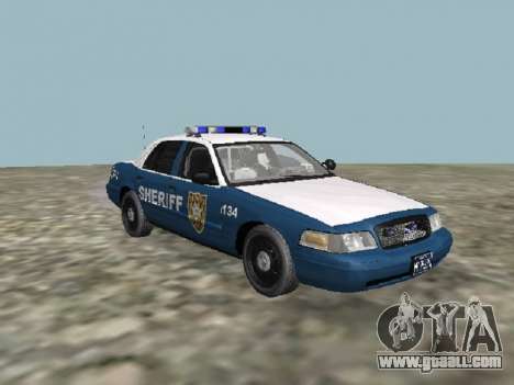 Ford Crown Victoria 2001 The Walking Dead V2 for GTA San Andreas