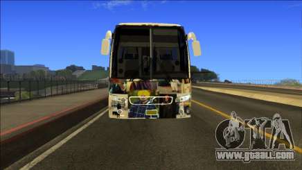 Sidhu Moosewala Volvo Bus 9700 Mod for GTA San Andreas